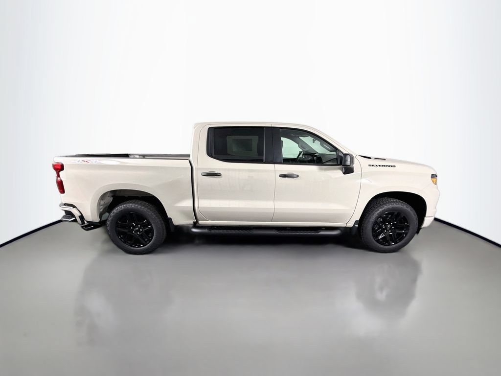 New 2026 Chevrolet Silverado 1500 Custom w/ Turbomax Blackout Package AWD/4WD image 8