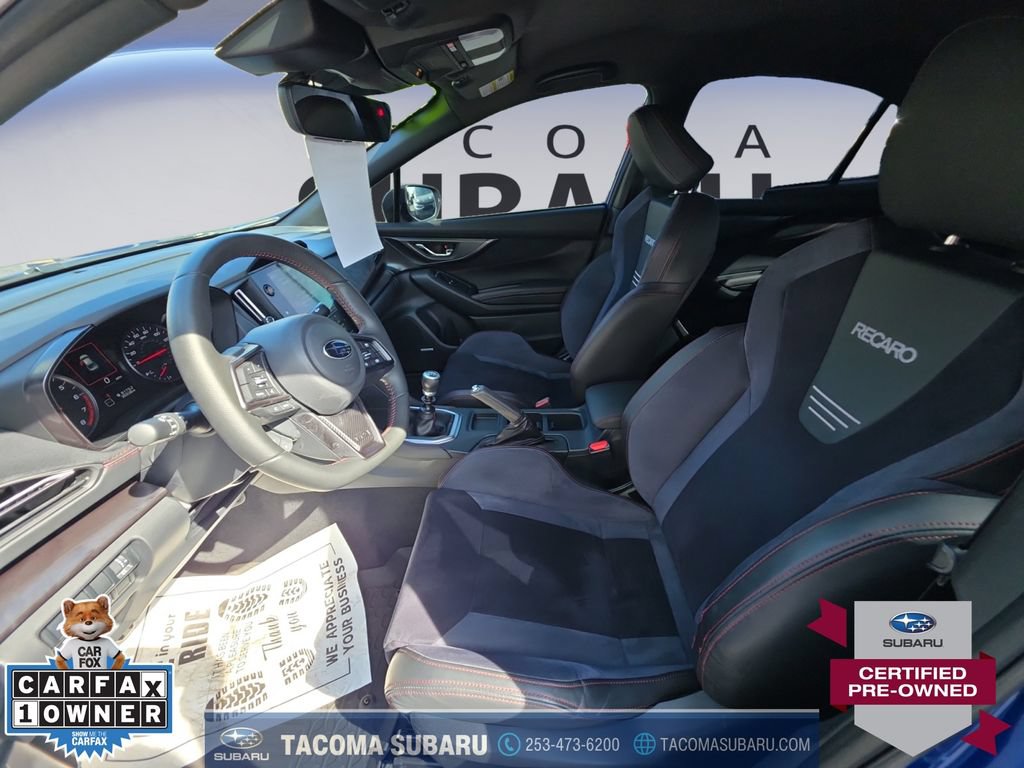 Certified 2024 Subaru WRX TR w/ Popular Package #2A AWD/4WD image 10