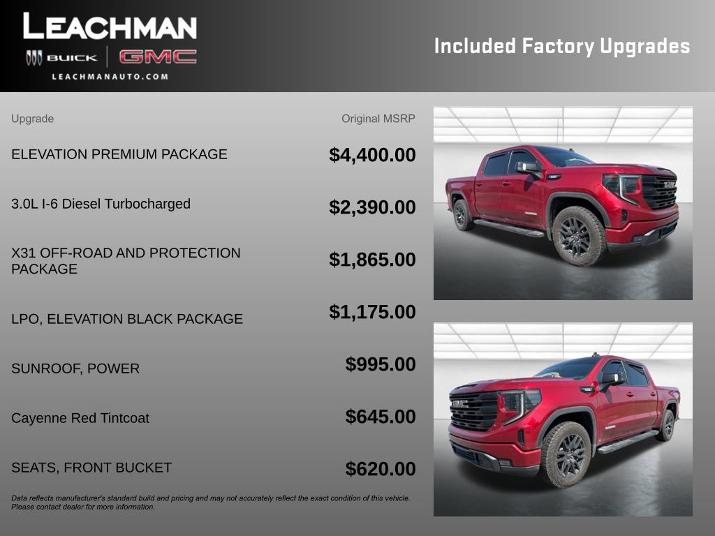 Used 2022 GMC Sierra 1500 Elevation w/ Elevation Premium Package AWD/4WD image 11