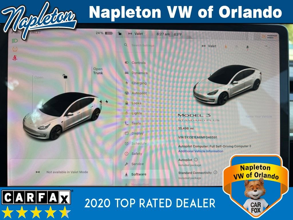 Used 2021 Tesla Model 3 Standard Range Plus image 26