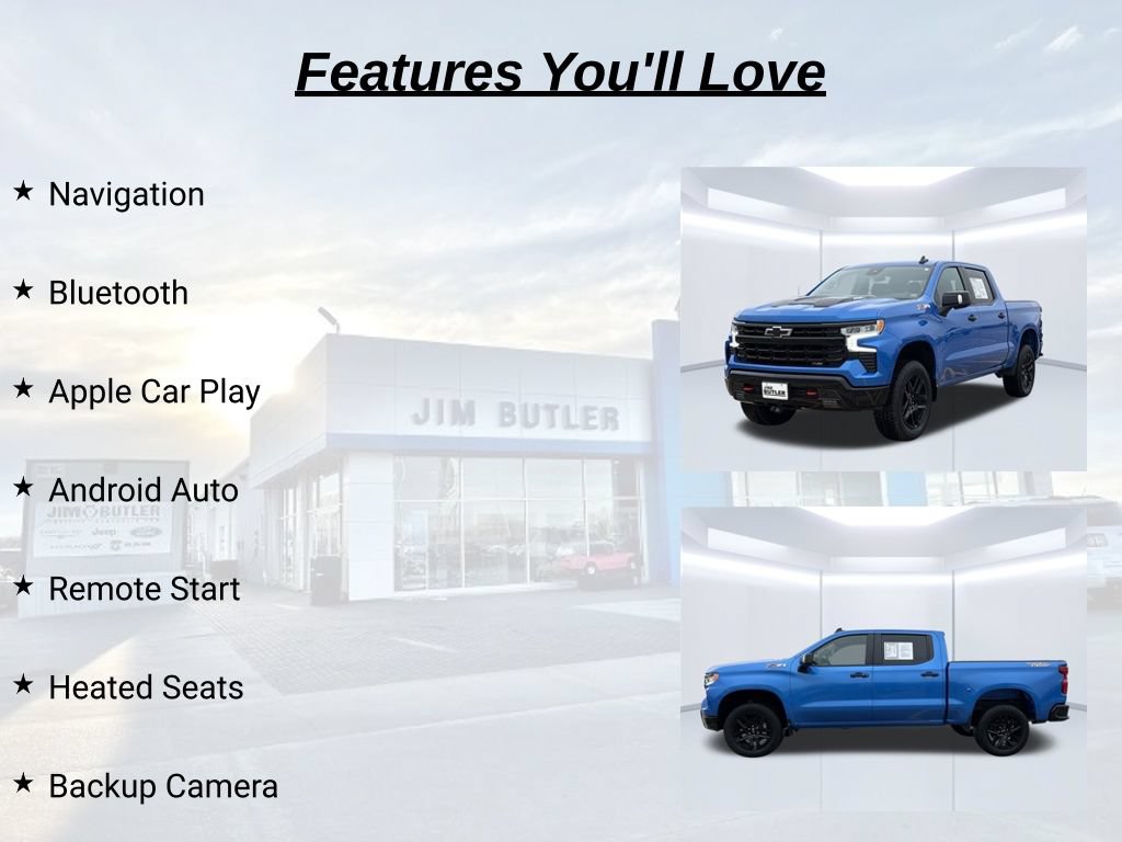 Used 2025 Chevrolet Silverado 1500 LT Trail Boss w/ Convenience Package II AWD/4WD image 10