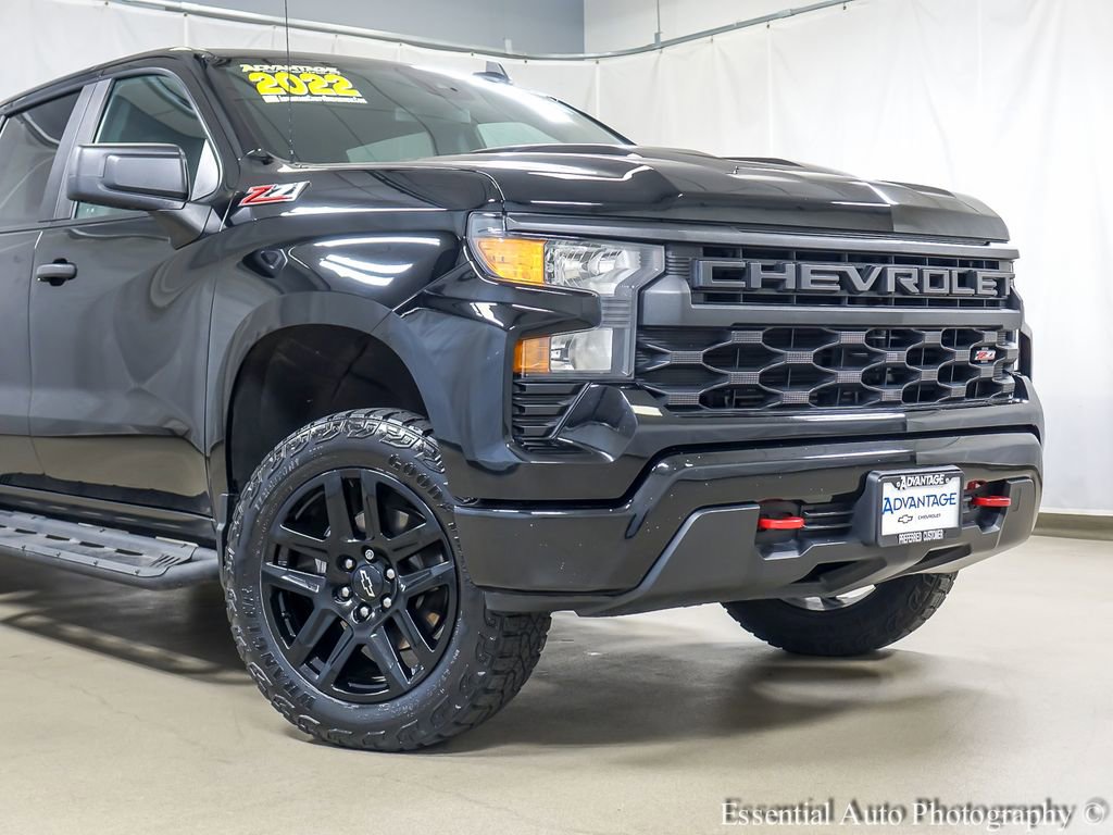 Used 2022 Chevrolet Silverado 1500 Custom Trail Boss AWD/4WD image 3