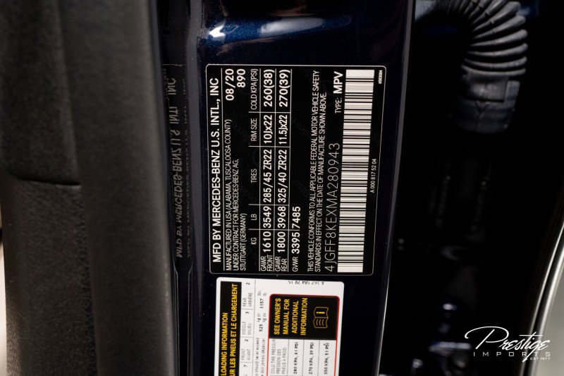 Used 2021 Mercedes-Benz GLS 63 AMG 4MATIC image 62