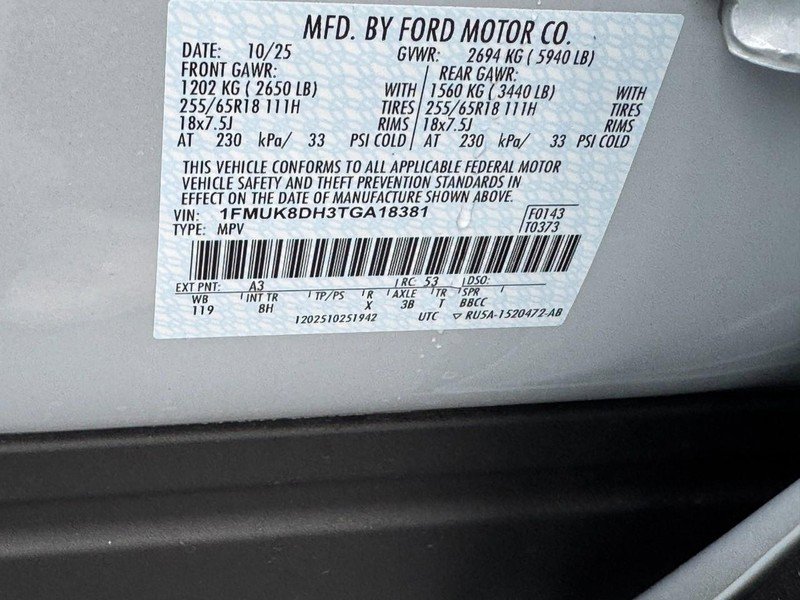 New 2026 Ford Explorer Active image 19