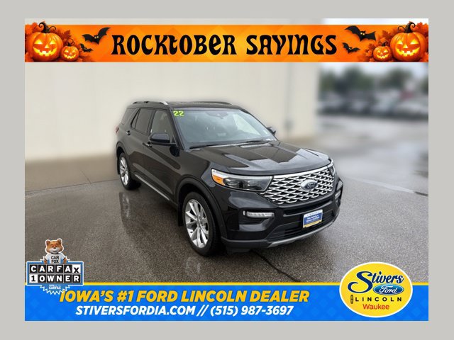 Used 2022 Ford Explorer Platinum w/ Equipment Group 601A