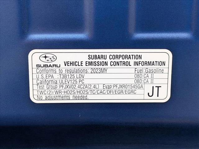 Certified 2023 Subaru WRX GT w/ Popular Package #1A AWD/4WD image 21