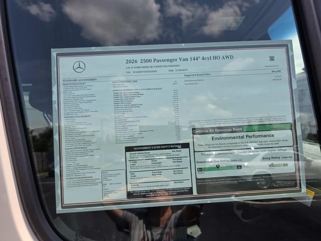 New 2026 Mercedes-Benz Sprinter 2500 image 6