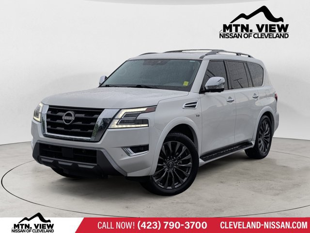 Certified 2022 Nissan Armada Platinum w/ Captain's Chairs Package