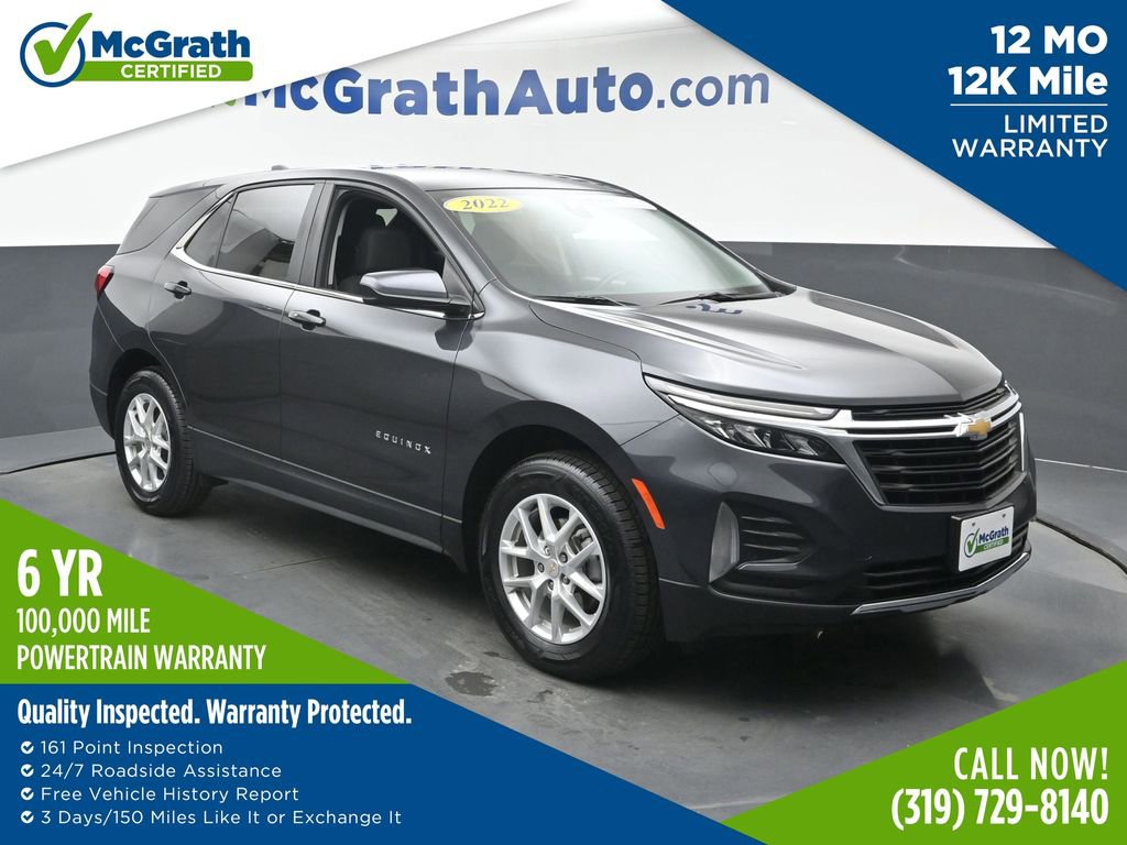 Used 2022 Chevrolet Equinox LT