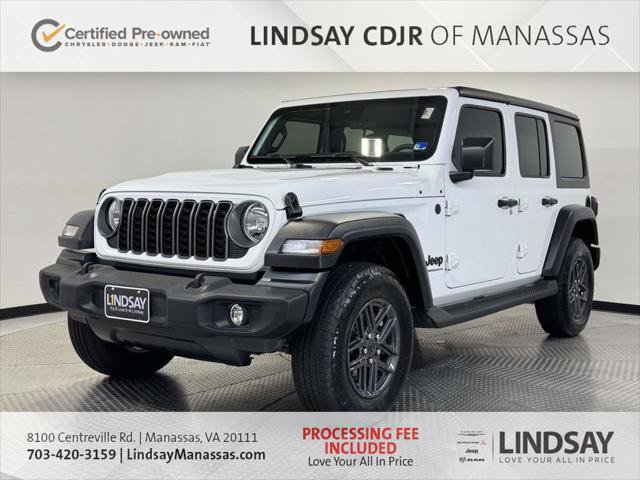 Certified 2024 Jeep Wrangler Unlimited Sport AWD/4WD image 5
