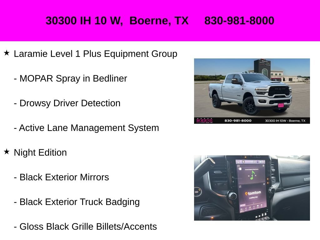 Used 2026 RAM 2500 Laramie w/ Night Edition AWD/4WD image 35