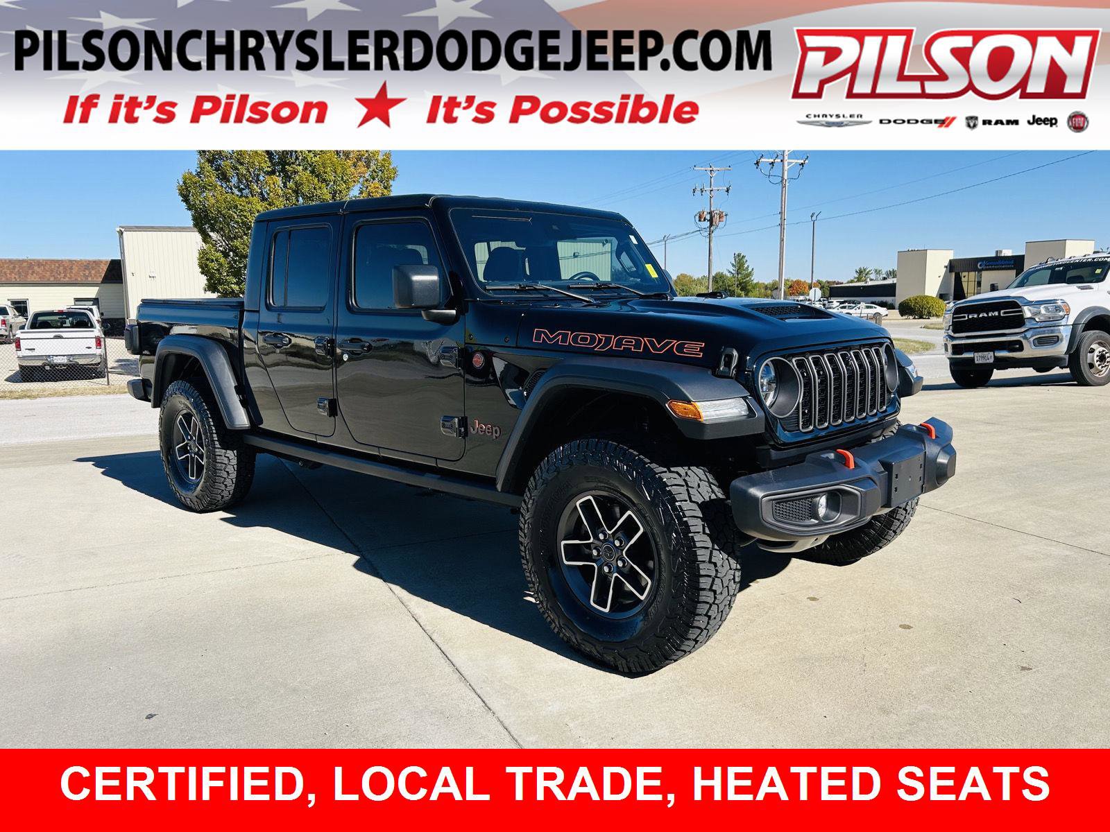 Used 2024 Jeep Gladiator Mojave w/ Technology Group image 1