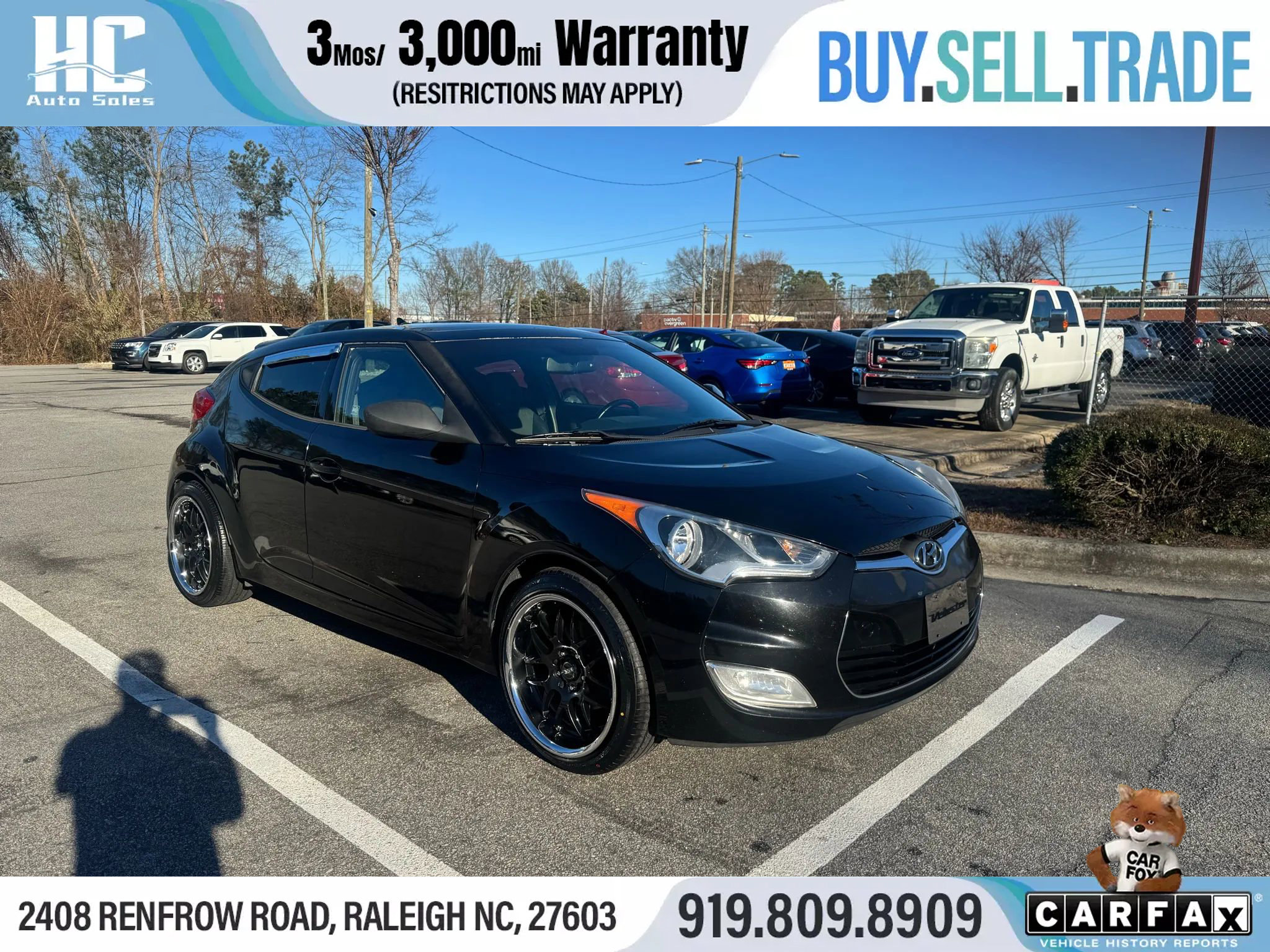 Used 2016 Hyundai Veloster w/ Option Group 02 image 7