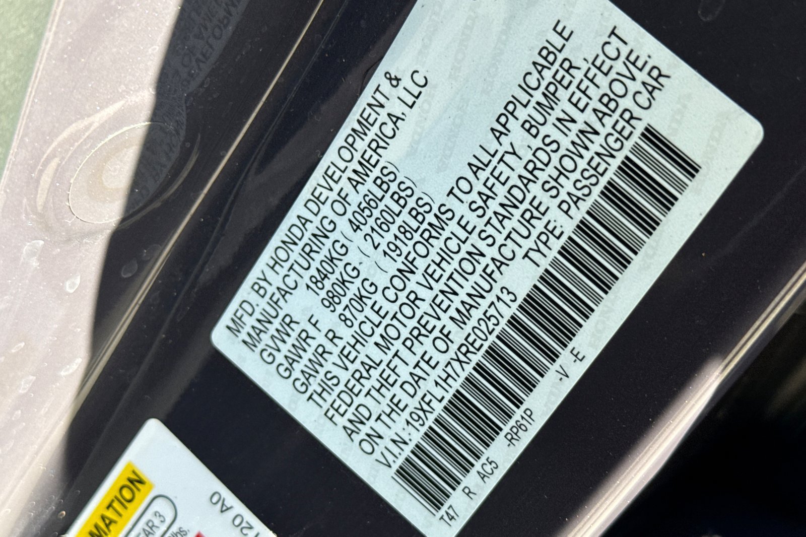 Certified 2024 Honda Civic EX-L image 27