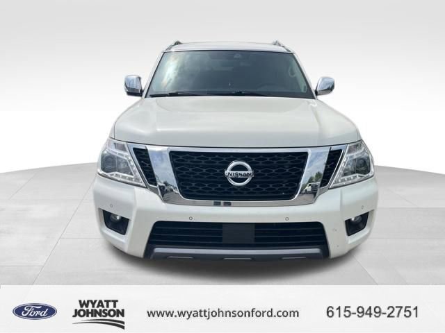 Used 2019 Nissan Armada Platinum w/ Interior Lighting Package RWD image 2