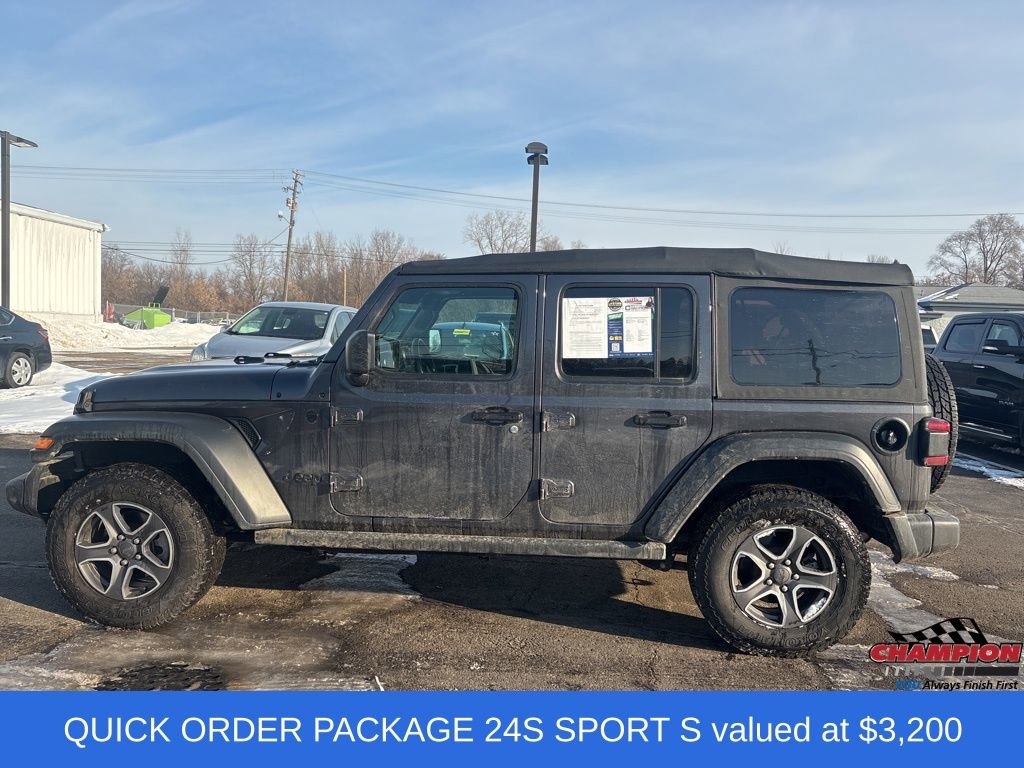 Used 2021 Jeep Wrangler Unlimited Sport video 2