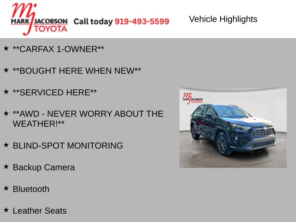 Used 2025 Toyota RAV4 XLE Premium w/ Weather Package AWD/4WD image 6
