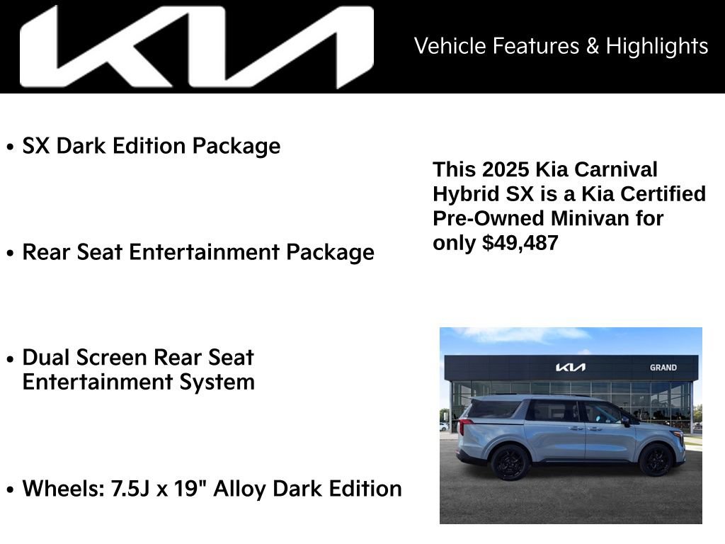 Certified 2025 Kia Carnival SX image 6