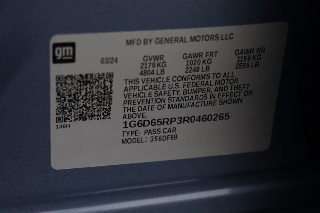 Used 2024 Cadillac CT4 V Blackwing w/ Climate Package RWD image 26