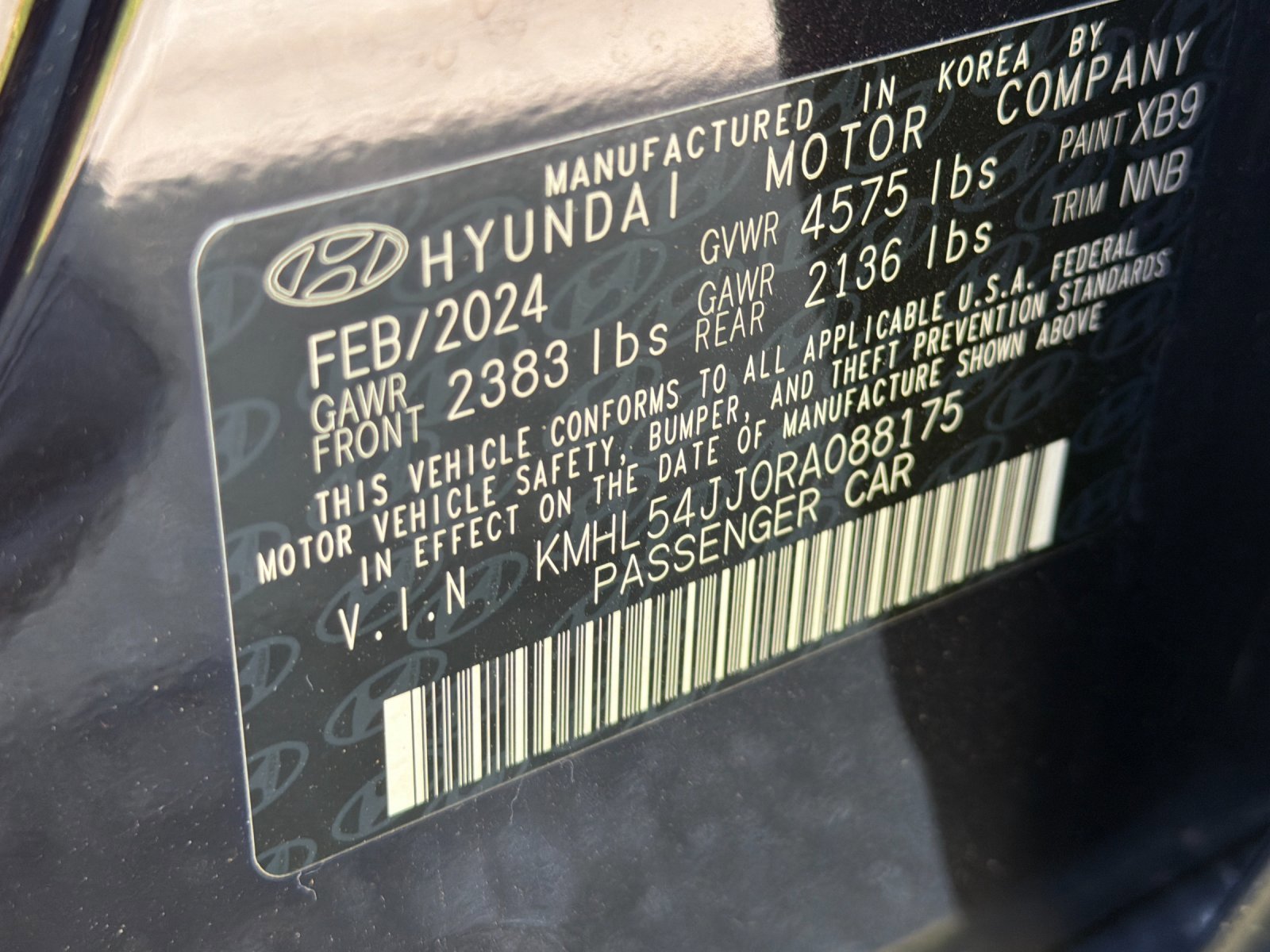 Used 2024 Hyundai Sonata Limited FWD image 28
