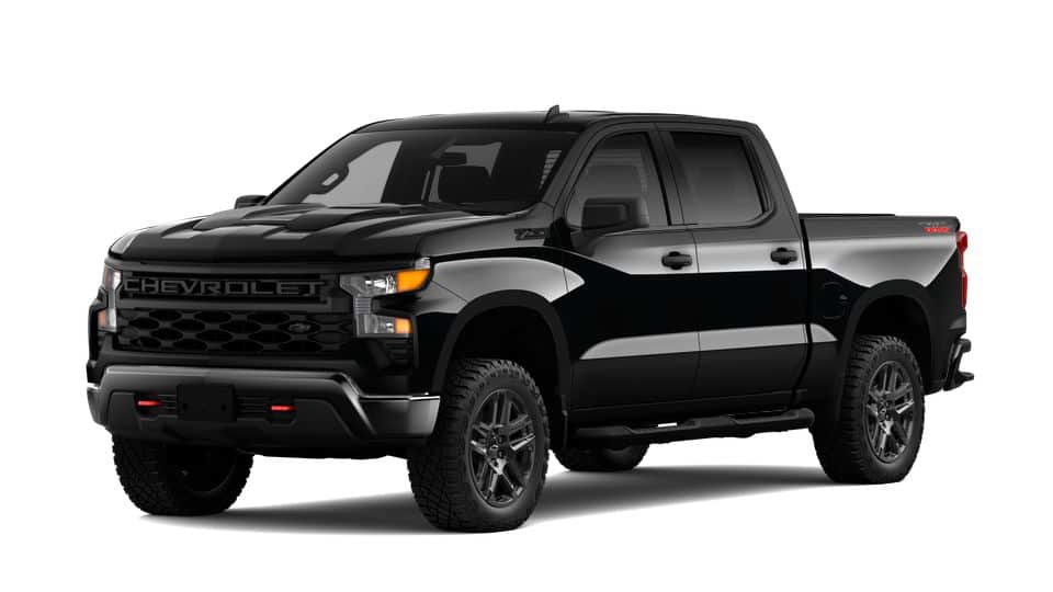 New 2026 Chevrolet Silverado 1500 Custom Trail Boss w/ LPO, Dark Essentials Package AWD/4WD image 3