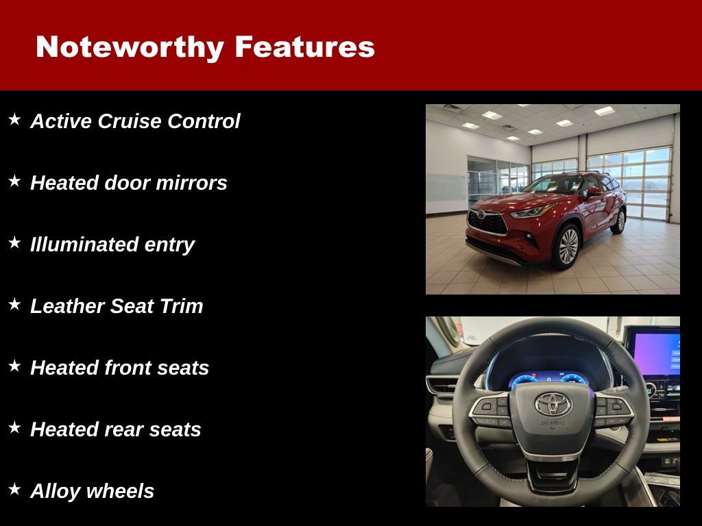 New 2026 Toyota Highlander Platinum image 12