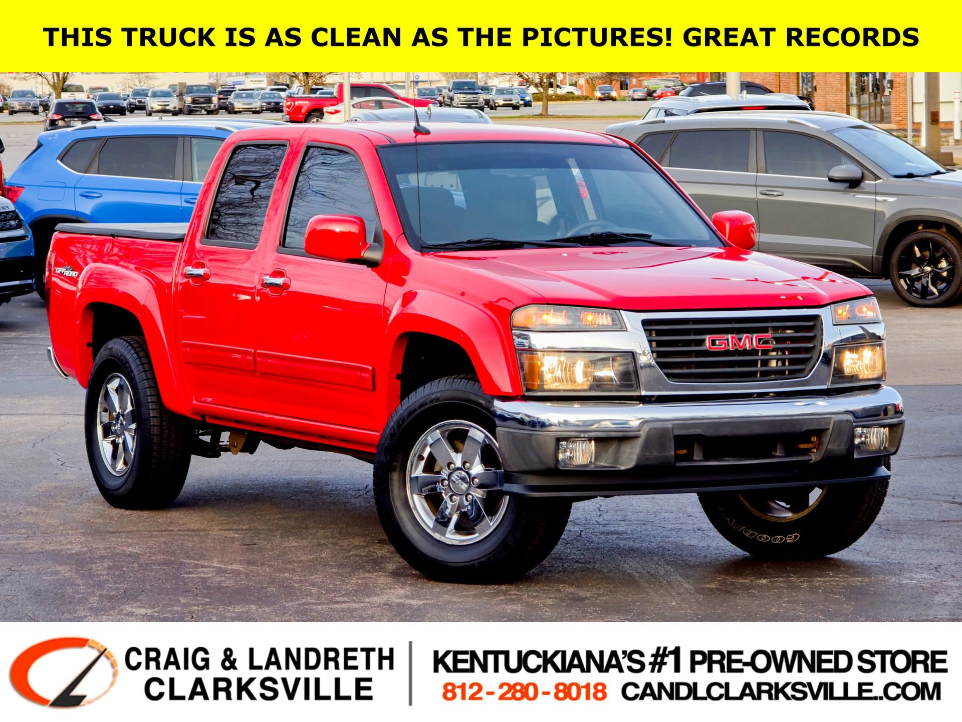 Used 2012 GMC Canyon SLE RWD image 1