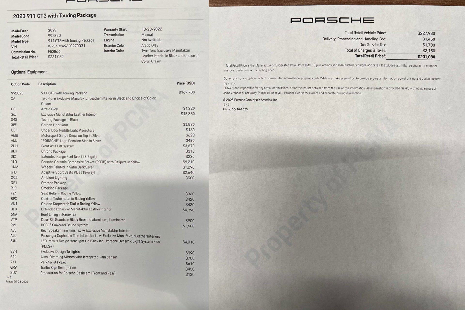 Used 2023 Porsche 911 GT3 RWD image 3