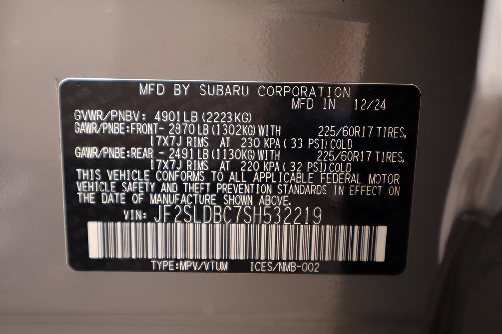 Certified 2025 Subaru Forester Premium w/ Convenience Package #1 AWD/4WD image 27