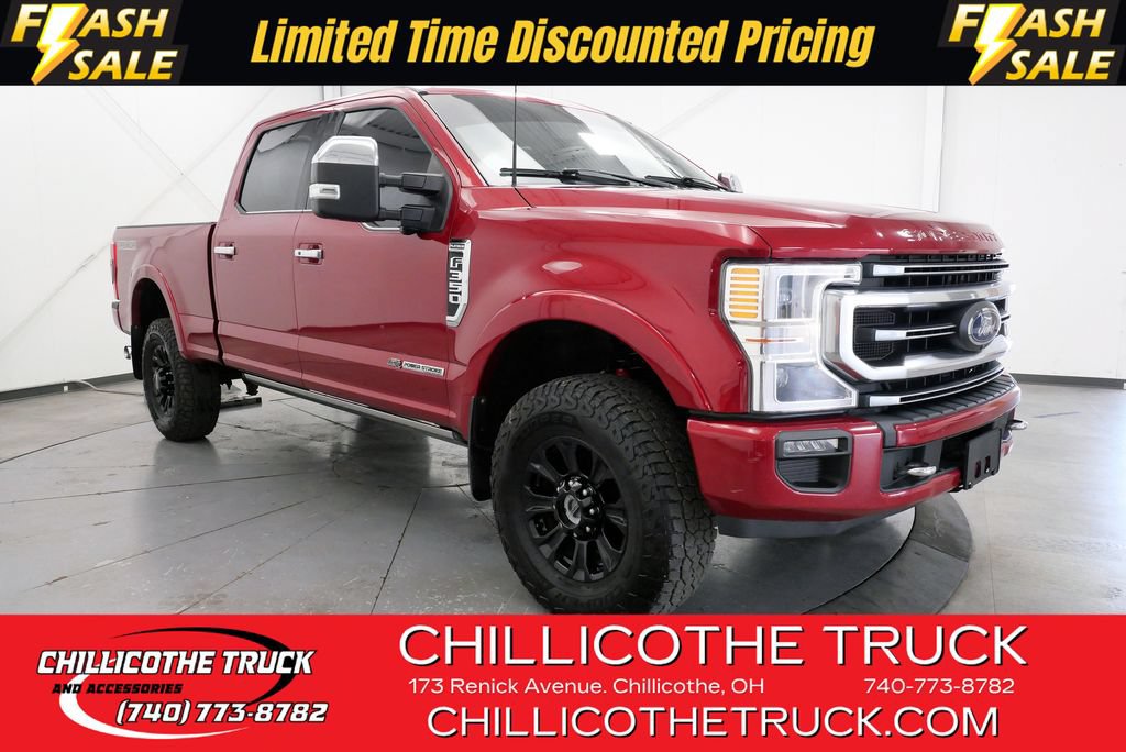 Used 2022 Ford F350 Platinum w/ Tremor Off-Road Package AWD/4WD video 1