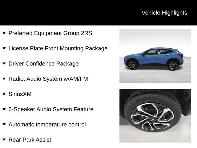 Certified 2024 Chevrolet Trax RS w/ Driver Confidence Package image 27
