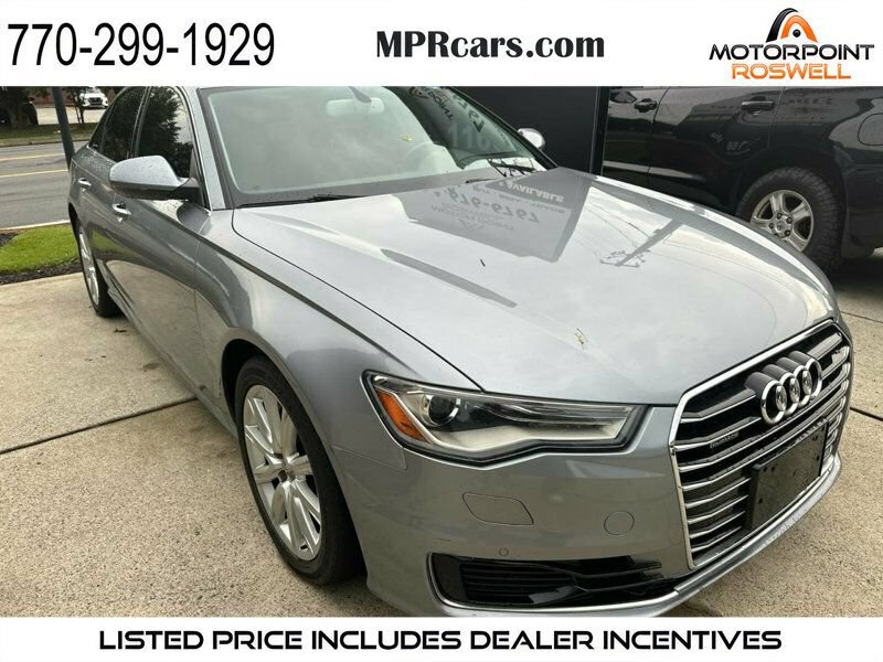 Used 2016 Audi A6 2.0T Premium Plus w/ Premium Plus Package AWD/4WD image 1