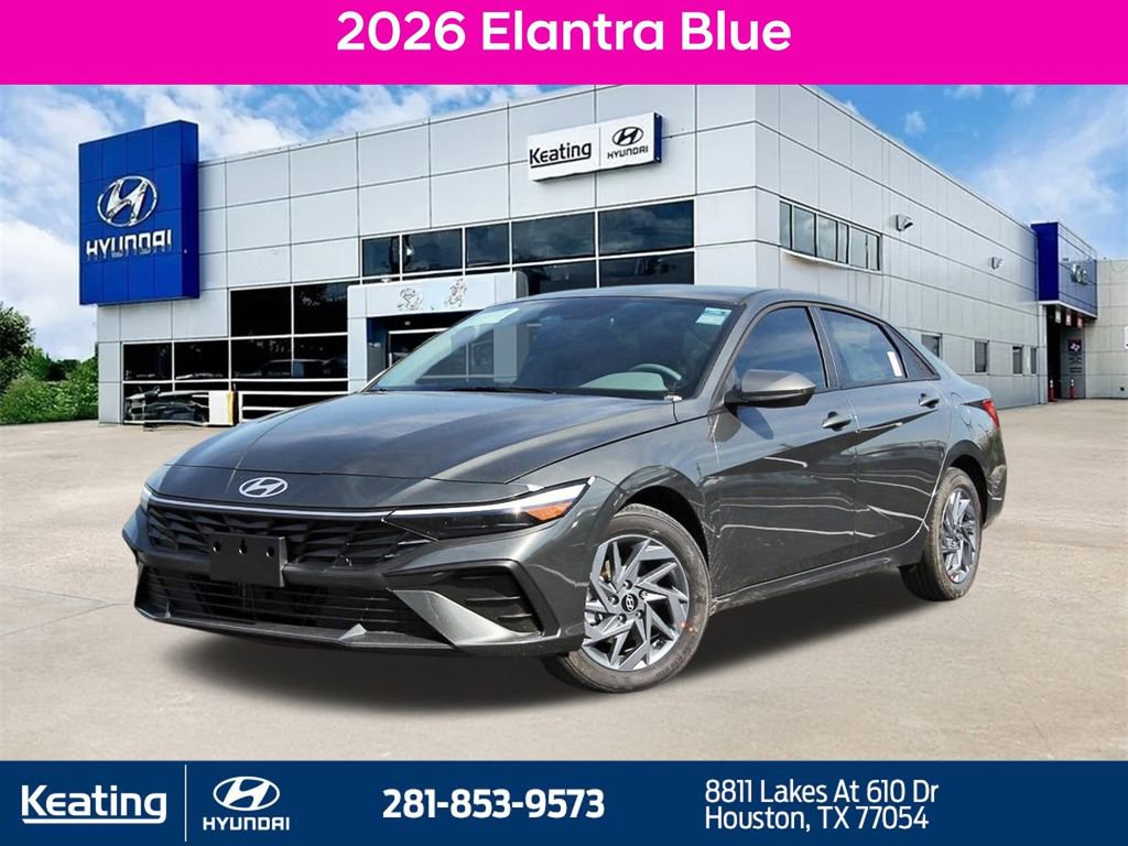 New 2026 Hyundai Elantra Blue image 1
