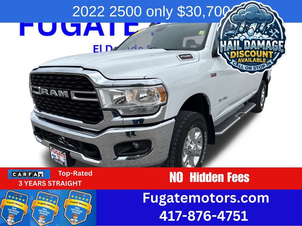 Used 2022 RAM 2500 Big Horn w/ Level A Equipment Group AWD/4WD image 1