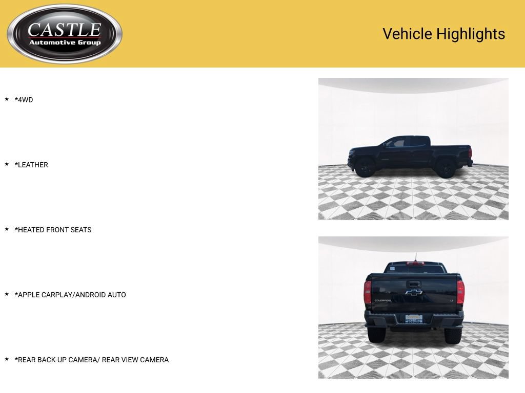 Used 2016 Chevrolet Colorado LT w/ Midnight Edition AWD/4WD image 3