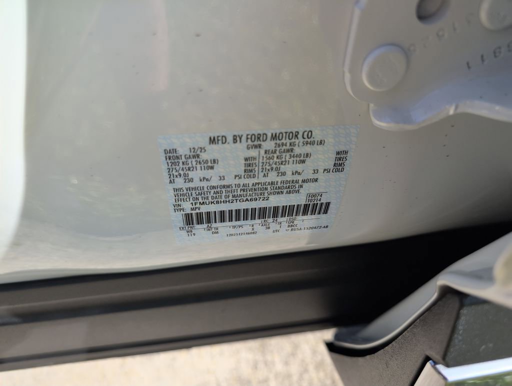 New 2026 Ford Explorer Platinum w/ LUX Leather Package image 38