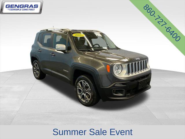 Certified 2017 Jeep Renegade Limited