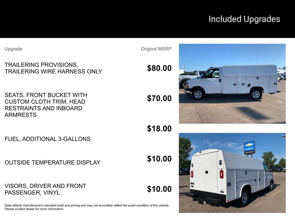 New 2025 Chevrolet Express 3500 Work Van w/ Power Convenience Package RWD image 6