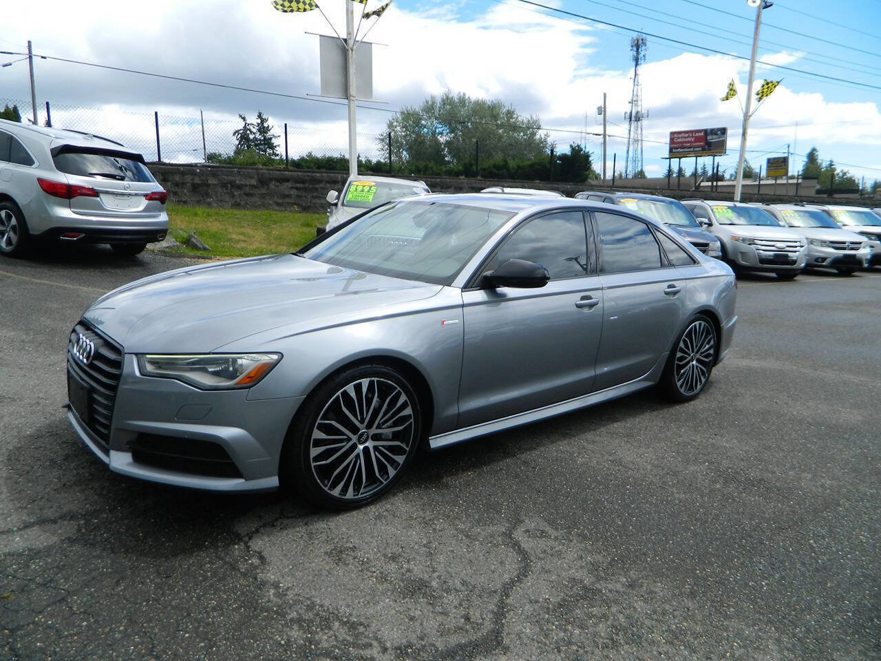 Used 2018 Audi A6 3.0T Sport w/ 20" Black Optic Wheel Package AWD/4WD image 4
