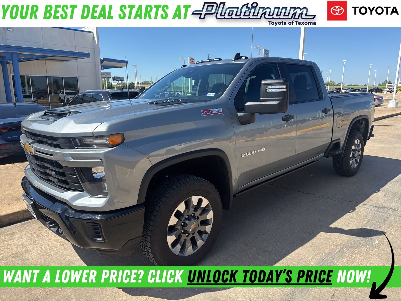 Used 2024 Chevrolet Silverado 2500 Custom w/ Custom Value Package image 1