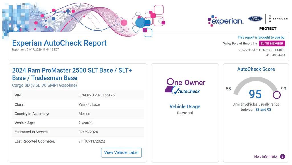 Used 2024 RAM ProMaster 2500 FWD image 20