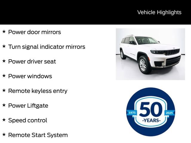 Used 2021 Jeep Grand Cherokee L Laredo w/ Luxury Tech Group I image 21