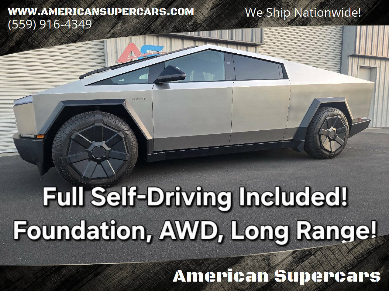 Used 2024 Tesla Cybertruck AWD Crew Cab image 1