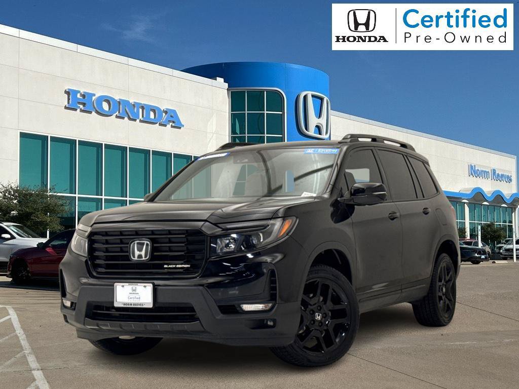 Certified 2024 Honda Passport Black Edition