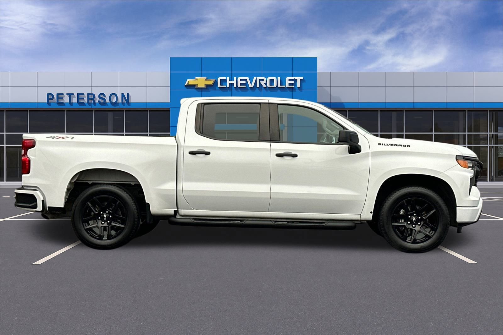 Certified 2023 Chevrolet Silverado 1500 Custom w/ LPO, Dark Essentials Package image 3