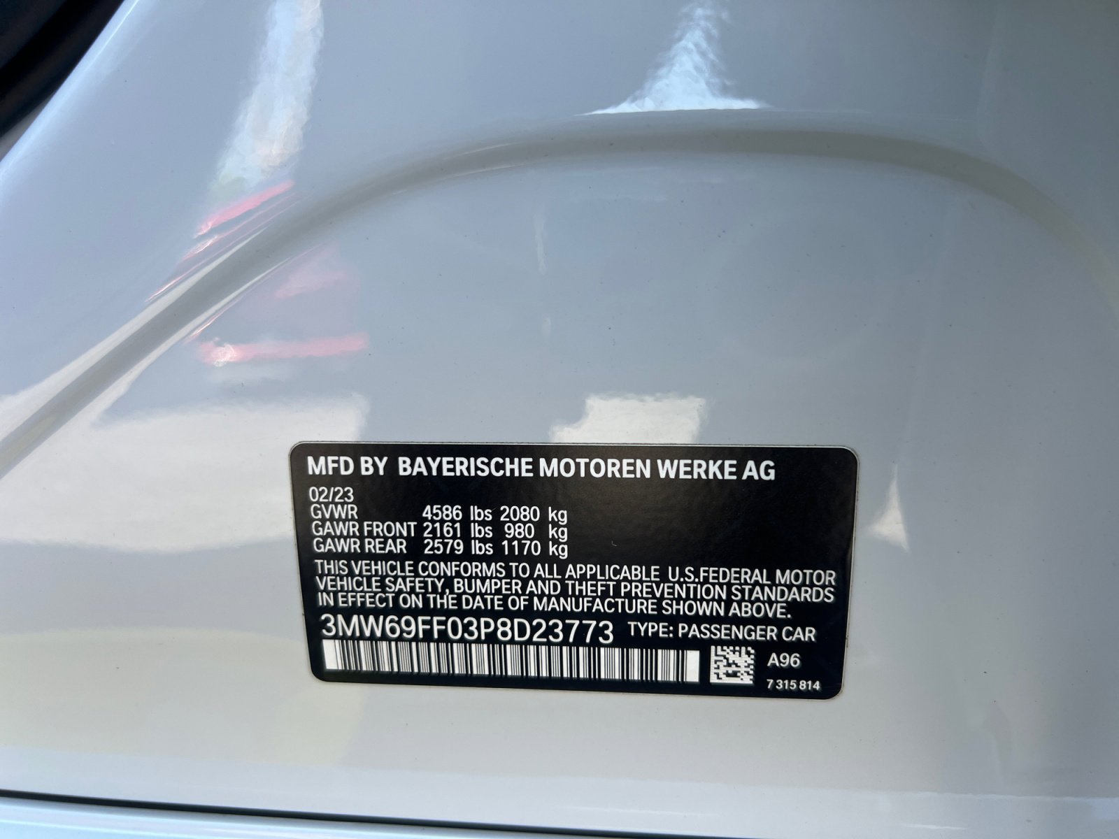 Used 2023 BMW 330i Sedan w/ M Sport Package RWD image 19