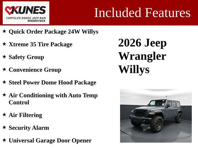 New 2026 Jeep Wrangler Unlimited Sport AWD/4WD image 3