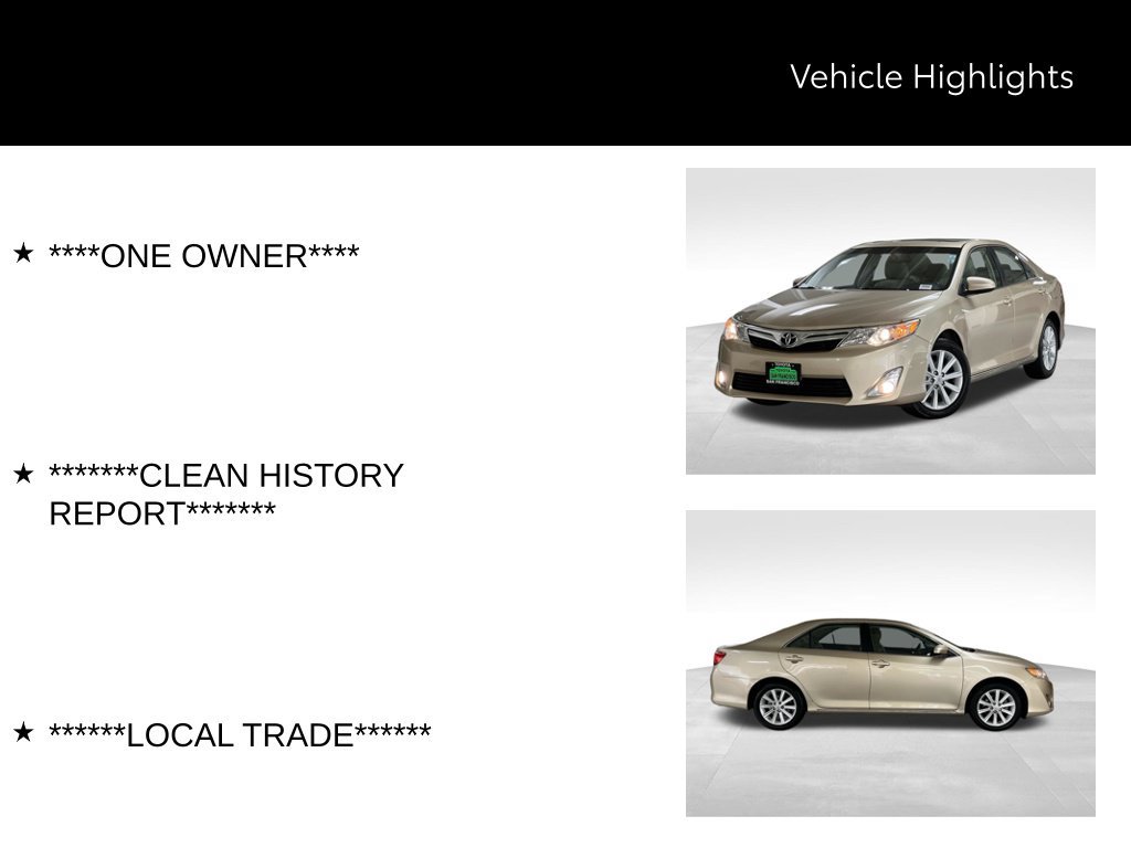 Used 2012 Toyota Camry XLE w/ Convenience Pkg FWD image 45