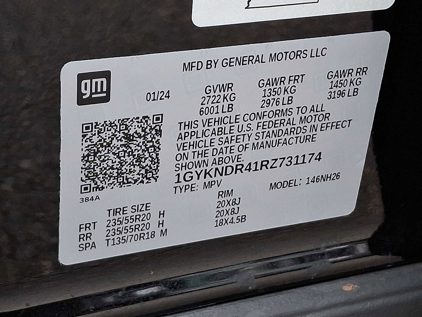 Certified 2024 Cadillac XT5 Premium Luxury w/ LPO, Floor Liner Package image 26