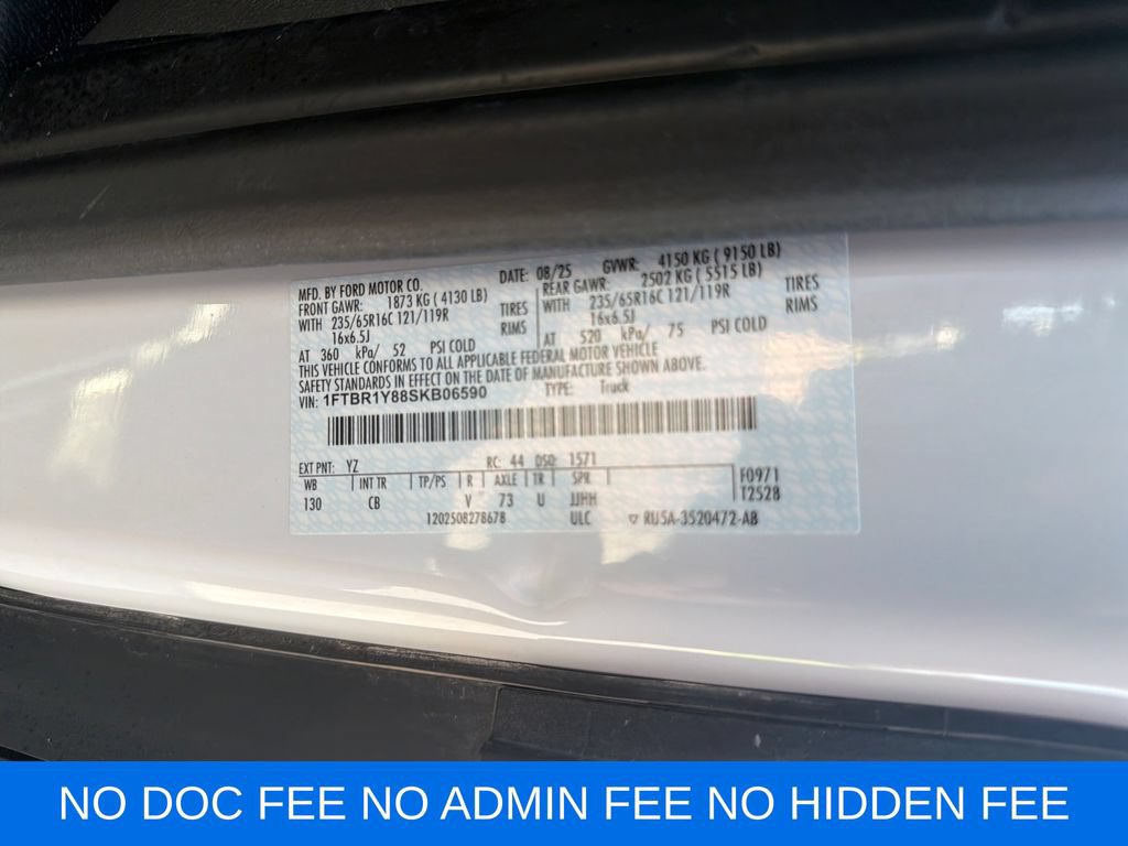 Used 2025 Ford Transit 250 Low Roof w/ Exterior Upgrade Package RWD image 31